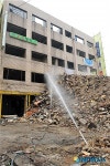 철거작업 시작된 남일당