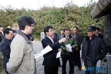 제주 마라도 찾은 고창후 시장