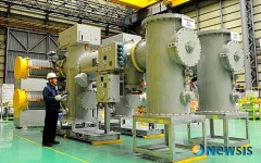 현대중공업의 145kV 가스절연개폐기