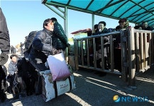 연평도 오고가는 주민들