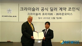 크라이슬러, 라온 모터스 전주 신규딜러 선정