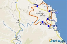 삼척시, 건강 산책로 오랍드리 길 조성 추진