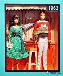 1963년의 바비와 남자친구 켄