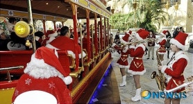 크리스마스 라이브 밴드 공연