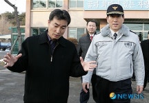 연평도 방문한 조현오 경찰청장