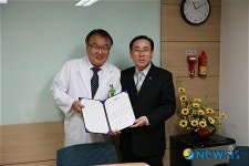 중랑소방서, 동부제일병원에 감사장 전달식 가져