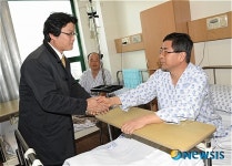 김만수 부천시장, 다니엘병원에서 국가유공자 위문