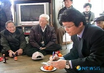 김만수 부천시장, 민생현장 체험…경로당 방문