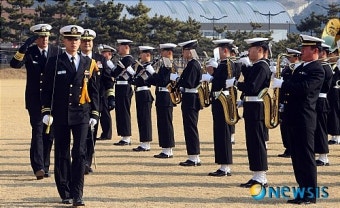 한미 해군 지휘관 의장행사