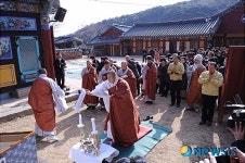 영천 은해사, 구제역 희생가축 합동위령제 열어
