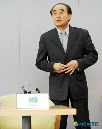 신임 프로축구연맹회장, 정몽규 회장 추대