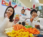 제주 미니당근으로 만든 베지터블 스낵 맛보세요
