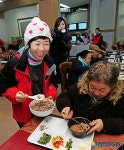김미화, 마포노인종합복지관 방문