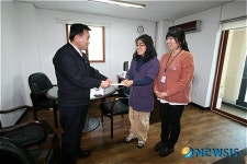 청주동부소방서, 복지시설 위문품 전달