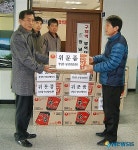 창녕 농업경영인회, 구제역 성품 전달