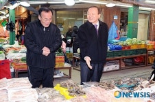대전 도마큰시장 방문, 대목가격 점검