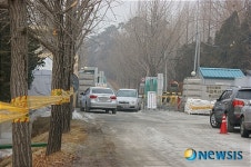 폐쇄된 천안 국립축산과학원 축산자원개발부