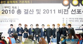 가온차트 2010 수상자들과 함께!