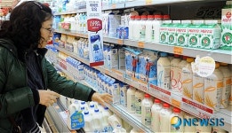 우유, 구제역 여파로 생산 차질