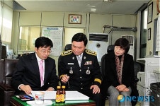 김우영 은평구청장, 수색119안전센터 격려