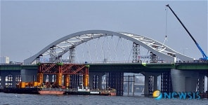 일직선 연결된 양화대교