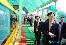 최중경 장관,한국기계연구원 격려 방문