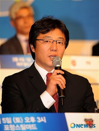 황선홍 포항 감독, '고향에 돌아온 느낌이다!'