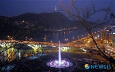 진주 음악분수 3월부터 가동