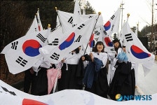 금마리독립만세운동 재현