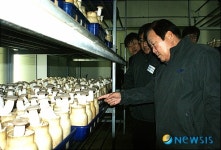 성무용 천안시장 버섯 농장 현장방문