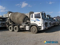 강원 영서·북부지역 레미콘 운송 중단