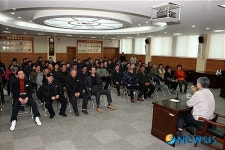 정선군, 공공산립가꾸기 근로자 안전교육
