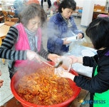 사랑봉사회의 새봄맞이 도시락 봉사