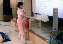 마포소방서, 시립서부전문노인요양센터 직원들 대상 소방안전교육 실