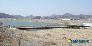 시설 개선 요구되는 괴산 취입보