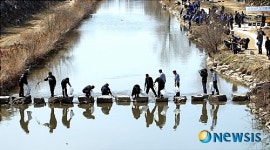 세계 물의 날, 수원 원천천 정화활동