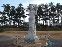신산공원에 中 래주월계원 조성