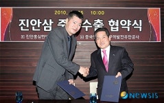 진안홍삼 중국시장 공략 나선다