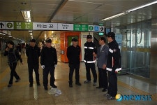 구로소방서, 지하철 현지적응 소방훈련