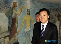 분당 요한성당 찯은 손학규 대표