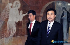 분당 요한성당 찾은 손학규 대표