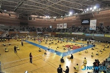 삼성전기, 전국 장애인 배드민턴대회 개최