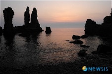 [감성 사진여행] 두무진 형제바위 일몰