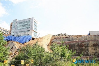 울산외고 옹벽 붕괴 건설업체 대표 등 형사입건