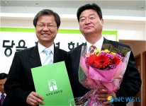 [4·27재보선]민주당 입당한 김진 고성군의회 의원