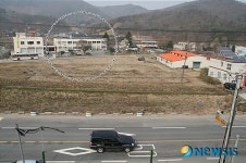 진천 백곡면사무소 주변 전경