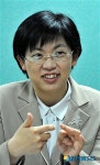 이정희 민노당 대표 인터뷰