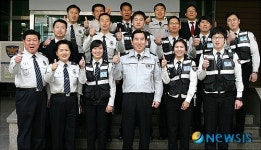 경찰청장, 강남경찰서 역삼지구대 현장 방문