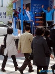 [4·27재보선]지지 호소하는 기호 1번 강재섭 후보