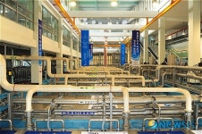 정수장의 침지식 막여과 시설